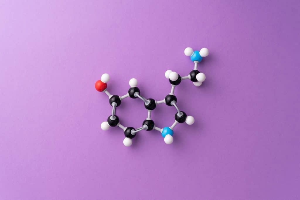 Serotonin chemical formula